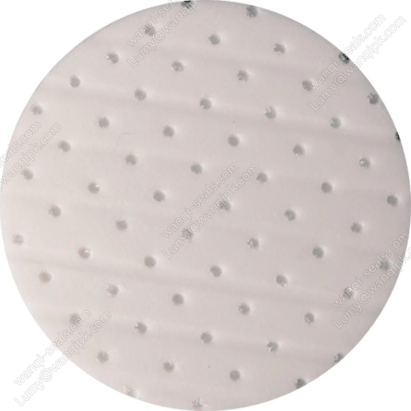 Joint respirant en mousse de poly&eacute;thyl&egrave;ne BL-215G &agrave; surface rainur&eacute;e
