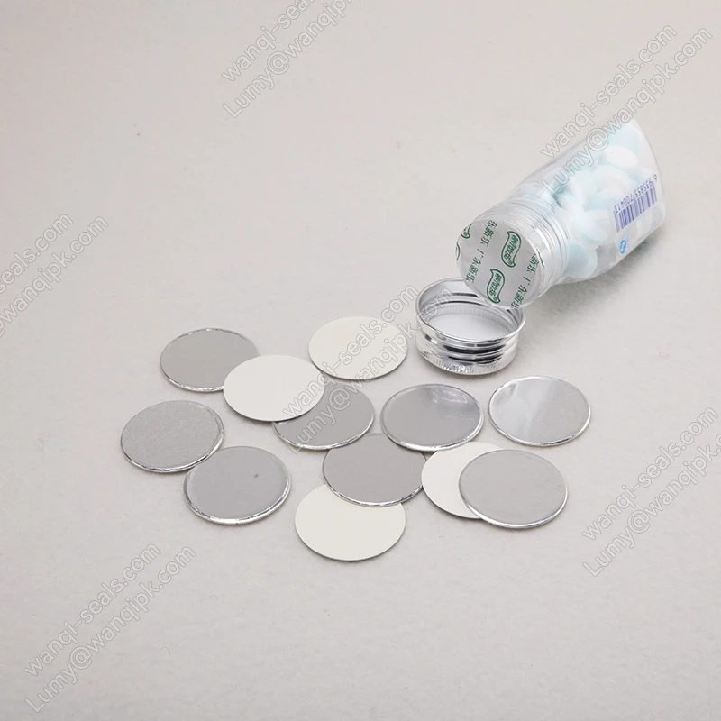 BP-320&nbsp;: Doublure de joint d'induction en papier d'aluminium en carton 2 en 1 en deux pi&egrave;ces