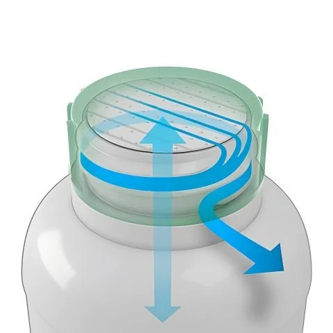 Joint respirant en mousse de poly&eacute;thyl&egrave;ne BL-215G &agrave; surface rainur&eacute;e